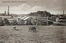 Borlänge, Domnarvets Järnverk, Järnvägsbron 1931