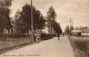 BorlängeLandsvägen genom Kvarnsveden 1932