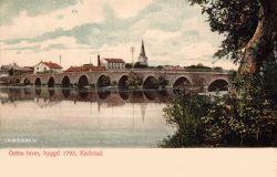 Östra Bron, Byggd 1793, Karlstad 1915