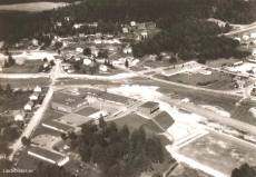 Flygfoto över Storå 1966