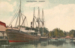 Kristinehamn. Hamnen 1906