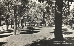 Kristinehamn. Järnvägsparken 1936