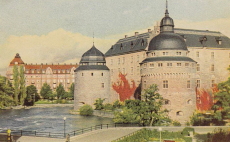Slottet och Centralpalatset, Örebro 1949