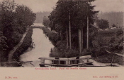 Hallstahammar, Strömsholms Kanal, Parti vid Sembla Slussar 1903
