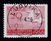 Ludvika Frimärke 16/4 1956