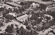 Flygfoto över Grangärde 1951