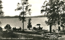 Ludvika, Turisthotellet, Grangärde, Parti från Parken 1944