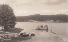 Arvika, Färjan vid Stömne, Värmland 1941