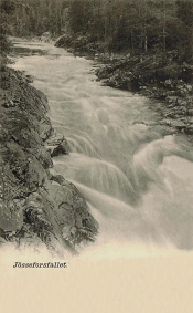 Arvika, Jösseforsfallet 1902