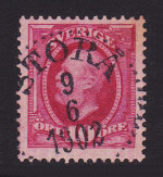 Storå Frimärke 6/9 1902