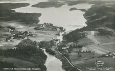 Arvika, Värmland, Gunnarskog från Flygplan