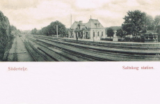 Södertelje, Saltskog Station 1903