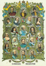 Sveriges Regenter 1521 - 1907