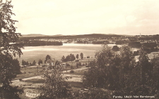 Fornby. Utsikt från Barnberget 1955