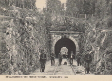 Bevakníng vid Edane Tunnel, Sommaren 1905