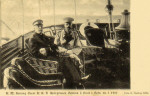Kung Oscar II samt Gustav V 1905