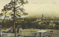 Jönköping. Utsigt från Restaurant Alphyddan