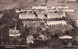 Jönköping. Ryhovs sjukhus. Flygfoto 1934