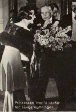 Ingrid på Bröllop 1935
