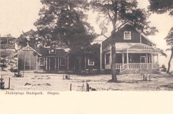 Jönköpings Stadspark. Stugan 1905