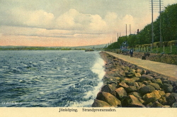 Jönköping. Strandpromenaden