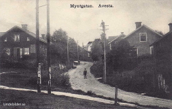 Myntgatan Avesta 1917