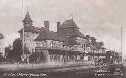 Krylbo, Järnvägsstation