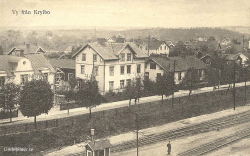 Vy från Krylbo 1916