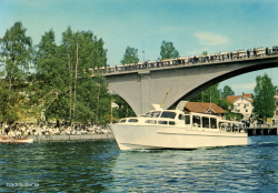 Turistbåten på Siljan 1964