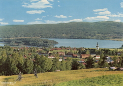 Utsikt från Björkberget, Siljansnäs