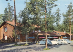 Restaurand, Motell Moskogen, HUvudbyggnaden
