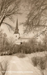 Lindesberg, Kyrkan från Oskarsparken