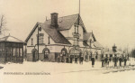 Spannarboda Jernvägsstation 1906