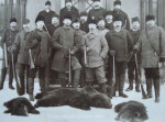 Gustav V på jakt 1886