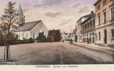 Lindesberg, Kyrkan och Hotellet