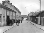 Nora Journalistbesök Svartälvsgatan 1954
