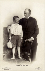Prins Carl med son Carl 1916