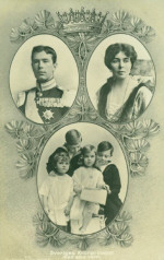 Gustav VI Adolf med  familj