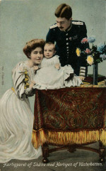 Margret, Gustaf VI Adolf med sin son Gustaf Adolf