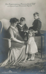 Margaret, Gustaf Adolf, Sigvard och Ingrid