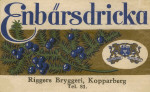 Kopparberg Riggers bryggeri Enbärsdricka
