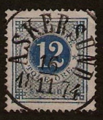 Askersund Frimärke 16/11 1874
