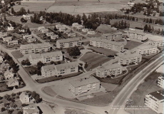 Flygfoto över Askersund 1960