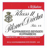 Kopparbergs Bryggeri Pilsner Dricka Klass II