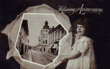 Hälsning från Lindesberg  1906