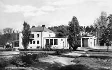 Lindesberg Järnvägsstation och Flugparken 1947