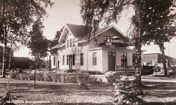Hällefors Järnvägsstationen 1948