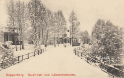 Kopparberg Sjukhuset och Läkarebostaden 1909