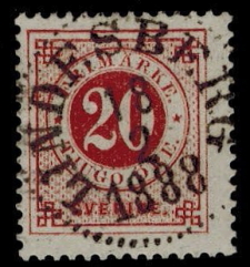 Lindesberg Frimärke 18/2 1888