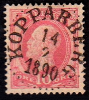Kopparberg Frimärke 14/2 1890
